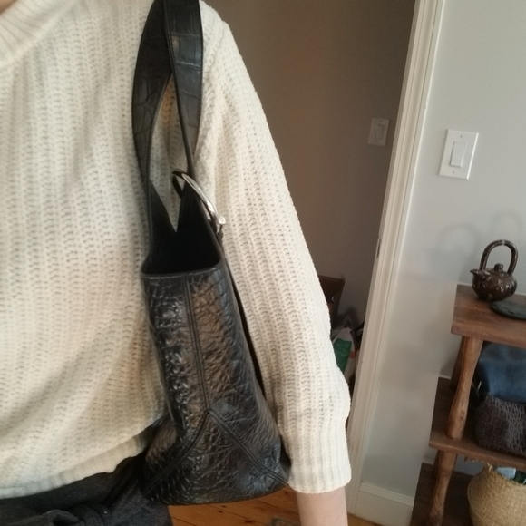 Elizabeth and James Finley Embossed Leather Tote Bag - Picture 7 of 9